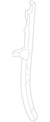Lock Support - Toyota (53208-0E040)