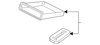 Lift-Gate Opening Trough, Left - Mopar (68361005AA)