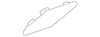 Turbocharger Coolant Return Pipe Clip Bracket - GM (97354868)