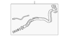 Passenger Side Front Bumper Fascia Seal - GM (25926746)