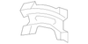 Console Panel - Ford (YS8Z-63045A36-AAA)