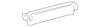 Passenger Side Roof Panel Cover Pad - GM (96650265)