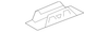 Bolster - Ford (GD9Z-5466893-AC)