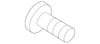 Adjust Motor Screw - Porsche (N-102-855-06)