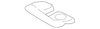 Front Door Molding - Mopar (YW92ARHAA)