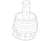 Touch-Up Paint Pen - Billet Silver Met (Psc) - Mopar (68626463AA)