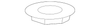 Medium Dark Pewter Front Passenger Side Door Switch Bezel - Cadillac (89045121)