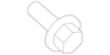 Jack Stowage Retainer Bolt - GM (94700723)