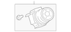 Washer Hose - GM (84348734)