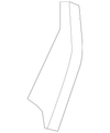 Headrest Cover - GM (88941797)