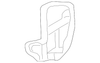 Headrest and Video Screen Assembly - GM (84346903)