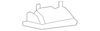 Rear Driver Side Rail - GM (96888419)