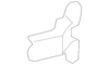Rear Panel Backrest 521065 - BMW (52-10-5-A57-6C1)