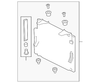 Seat Back Release Bezel - Mopar (68612637AA)