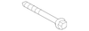 Compressor Mount Bolt - Porsche (N-106-727-01)