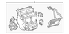 C Pillar Lower Reinforcement, Left - Mopar (68610044AA)