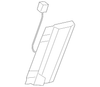 Engine Mount Bracket, Front - Mopar (5085513AC)