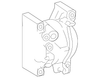 Body Control Module Bracket - Mopar (68255015AA)