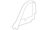 D Pillar Molding - Mopar (YP90BD1AD)