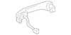 Jet Black Rear Driver Side Seat Back Latch Release Handle - GM (84385206)