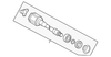 Front Driver Side Hydraulic Brake Hose (15921147)