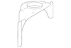 Fan Assembly Insulator - Ford (YF1Z-8B196-AA)