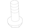Seat Latch, Left - Mopar (ZL731DVAA)