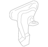 Rear Shock Absorber Mount - GM (95182729)