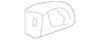 Light Ash Gray Driver Side Sunshade - GM (84388102)