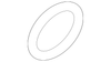 Lower Press Tube Seal - Porsche (WHT-001-018-A)