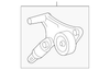 Bracket Assembly-Q/Panel Lower Fin Panel - GM (94738255)