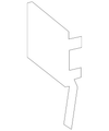 Scuff Plate, Right - Mopar (YF04DK2AF)