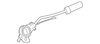 Inner Seat Belt Buckle - Mopar (ZV871TUAF)