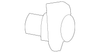 Engine Coolant Thermostat Housing Gasket - GM (97223686)