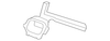 Front Seat Cushion, Left - Mopar (ZF011L5AA)