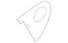 Door Handle Covers - Rear - Black Purple - Nissan (KE605-1K053BP)