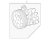 Power Steering Pump - Toyota (44310-0C110)