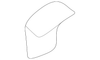 Rear Seat Belt, Left - Mopar (ZF33DK5AF)