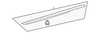 Windshield Pillar Trim - Ford (GJ7Z-7803598-AB)
