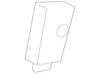 Quarter Upper Inner Panel Baffle Plate - GM (95990803)