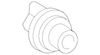 Exterior Door Handle, Left - Mopar (XU81SW1AG)