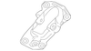 Front Door Wiring, Right - Mopar (68064502AA)