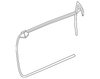 Seat Cushion To Floor Pan Retainer - Mopar (68709808AA)