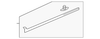Front Sill Cladding, Right - Mopar (YK02BP8AB)