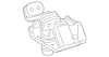 Transfer Case Extension - Mopar (5080386AA)