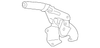 Passenger Side Instrument Panel Lower Trim Panel - GM (84312141)