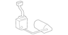 Plate, Rear S/D Acsry Switch Mt - GM (25940457)
