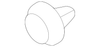 Exterior Door Handle, Right - Mopar (XU80PGRAG)