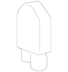 Pillar Trim - Ford (E8GY-5824346-A)