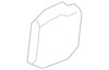Front Seat Back, Driver - Mopar (YC031DVAA)